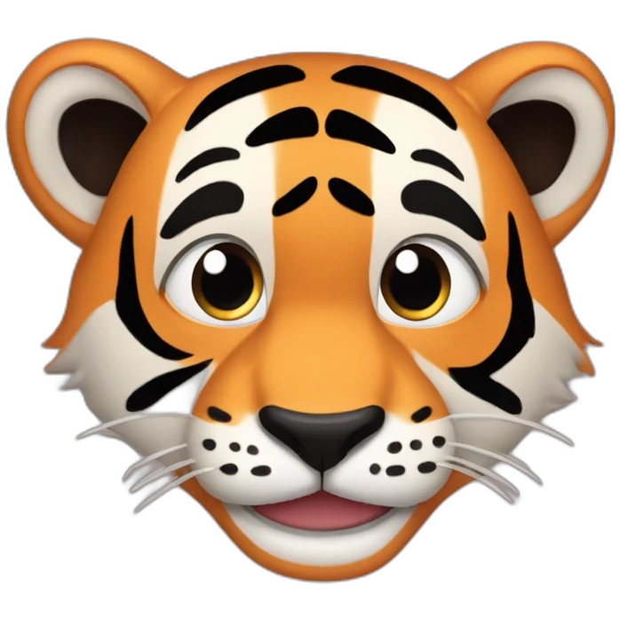 Goofy mixed with tigger the tiger emoji