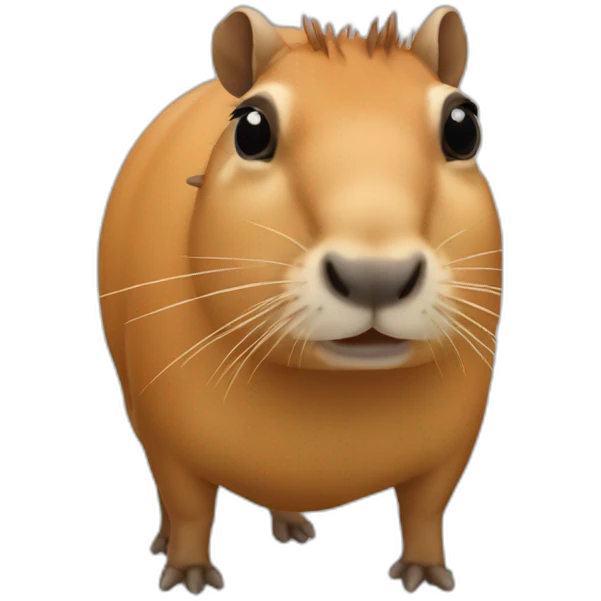 Capivara voadora emoji