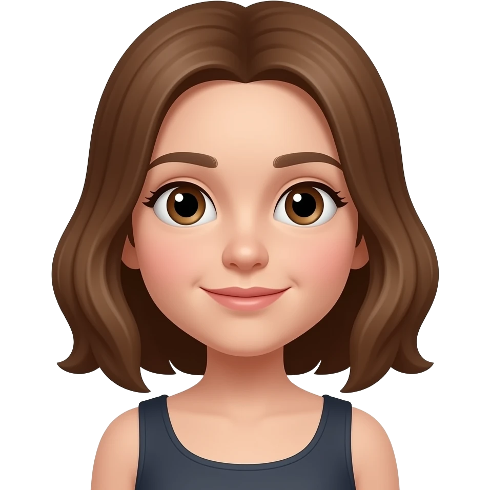Hunch back girl emoji
