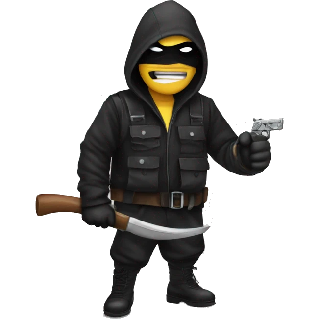robber aplle emoji