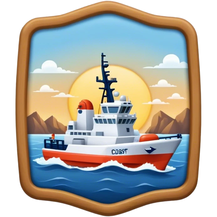 Coast guard  emoji