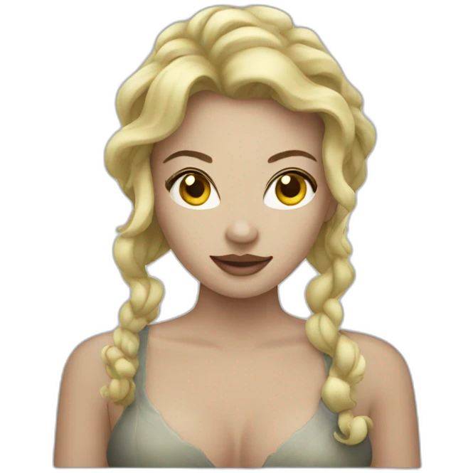 Siren woman emoji