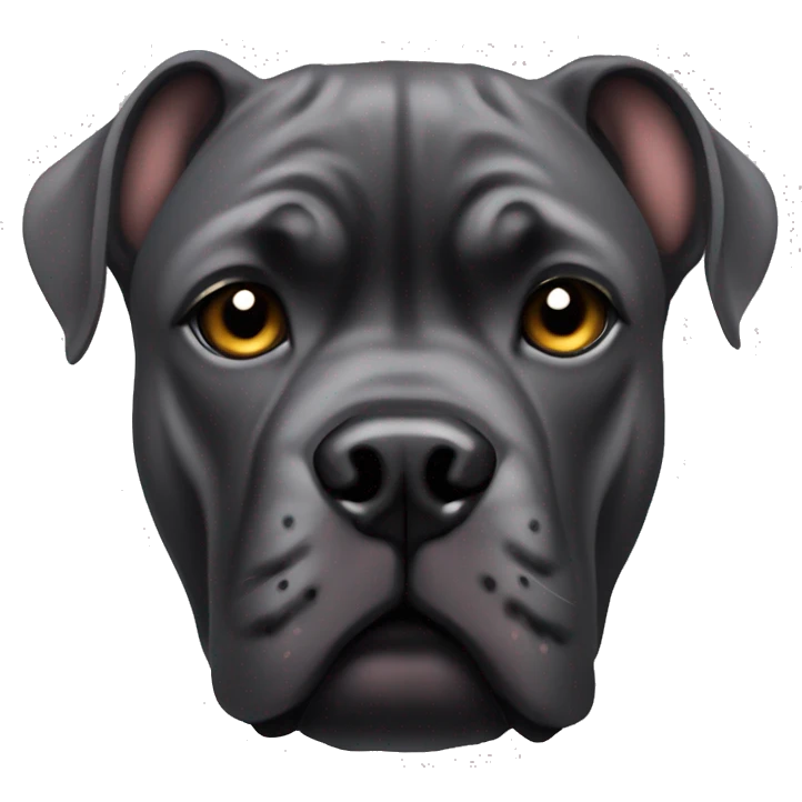 Pointy ears cane corso emoji