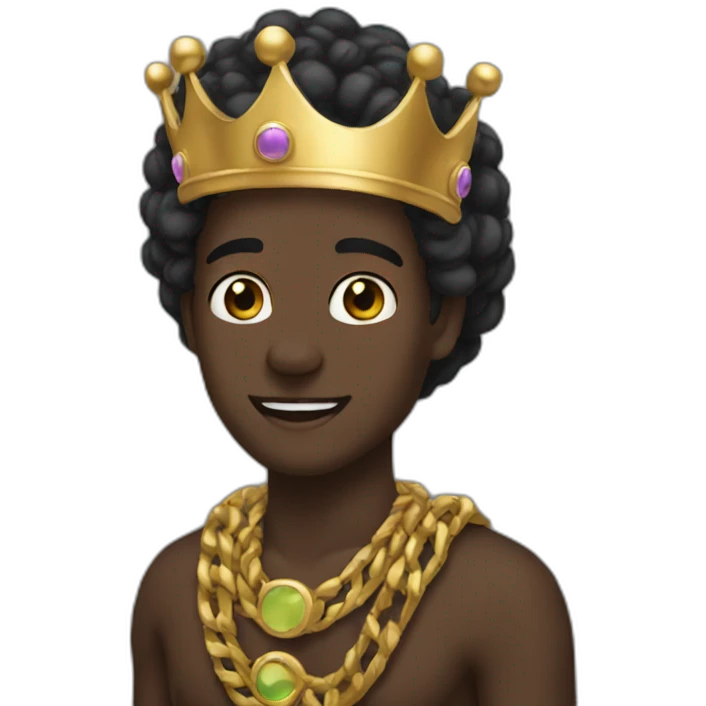 Discord black owner crown emoji