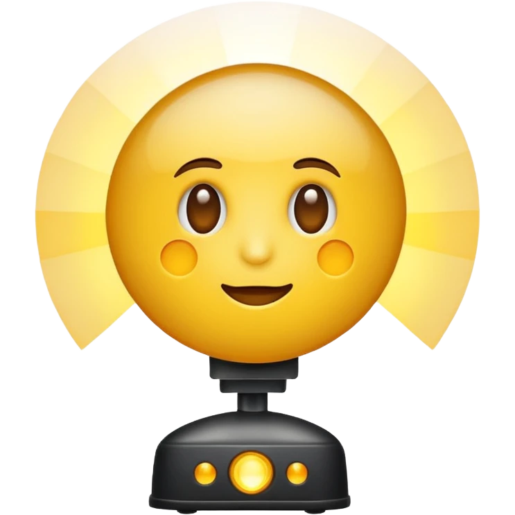 stage light emoji