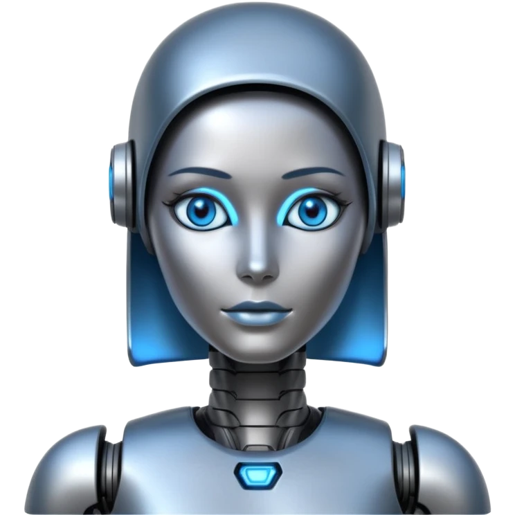 زن رباتی emoji