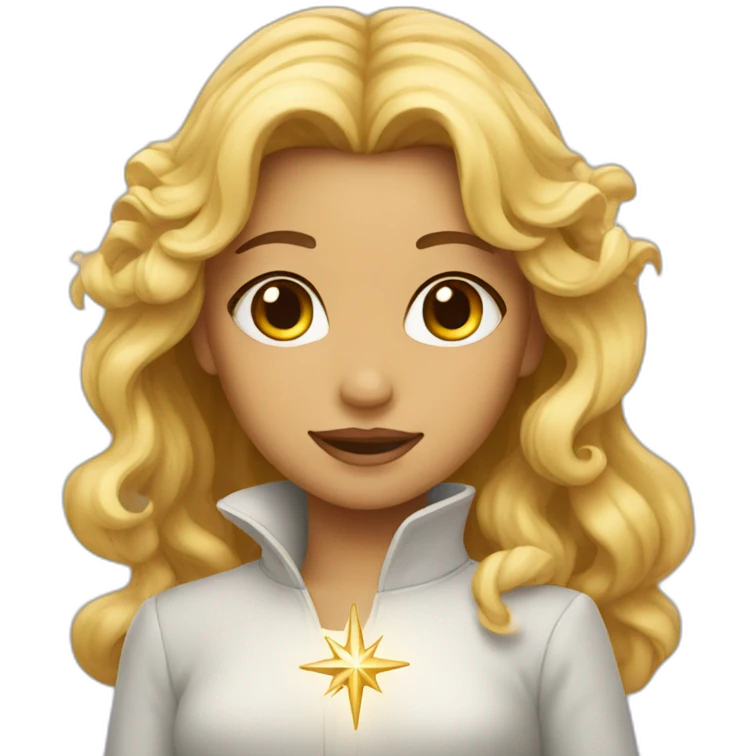 heavenly girl star emoji