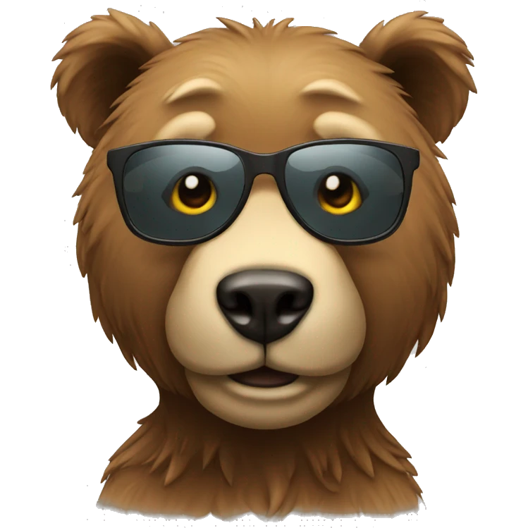 Cool Bear emoji