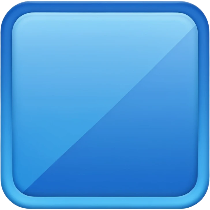 emoji for rectangle blue color emoji