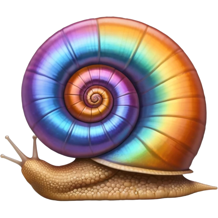colorful snail shell emoji