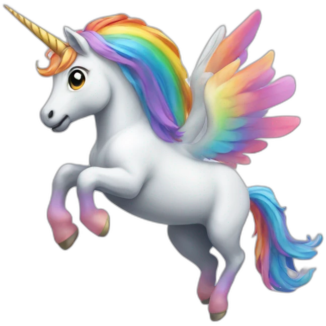flying-rainbow-unicorn emoji