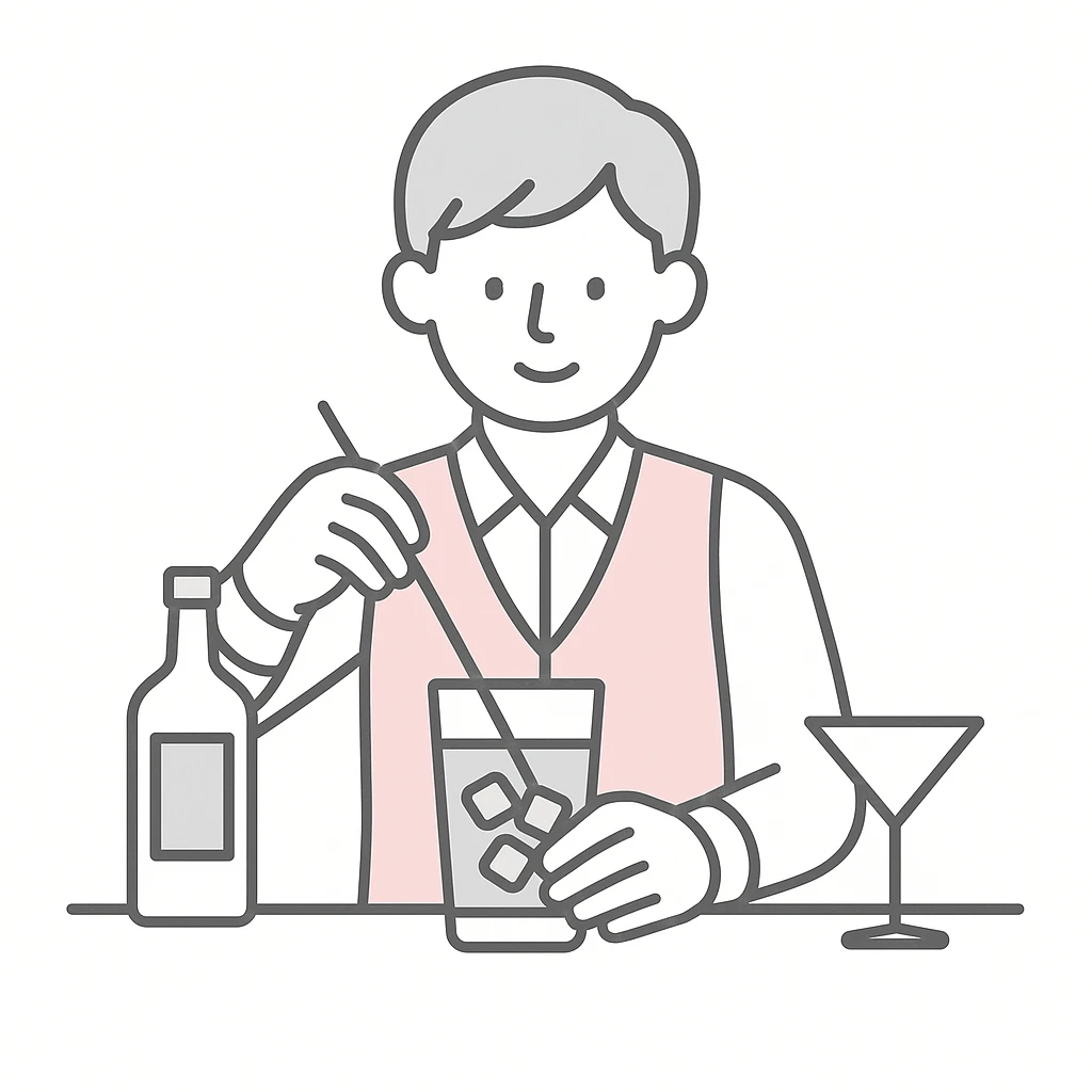 bartender mixing drinks emoji