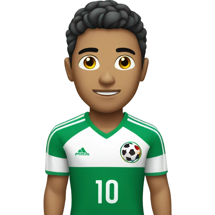 mexican boy futbol player emoji
