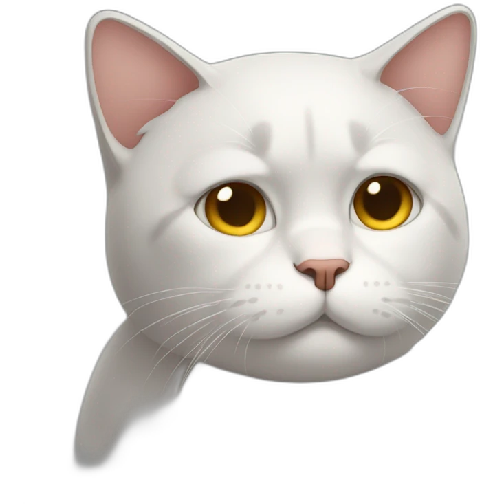 Cat depressed emoji