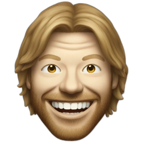 Aphex twin grinning emoji