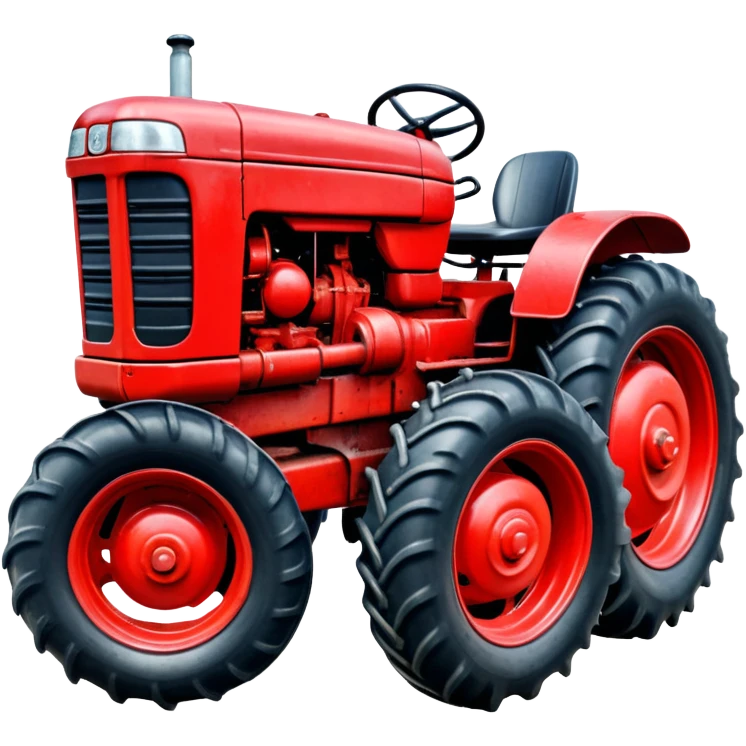 Kleiner roter trackdor  emoji