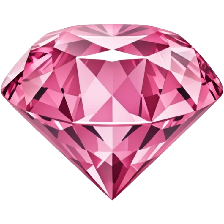 Pink diamond emoji emoji