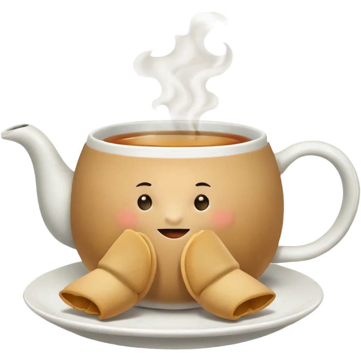 tea with predictions  emoji