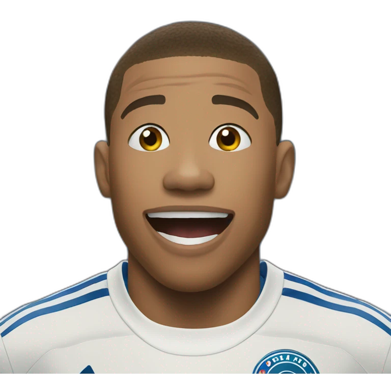 mbappé singing emoji