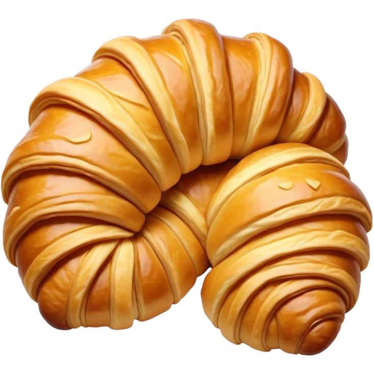 computer baking croissant  emoji