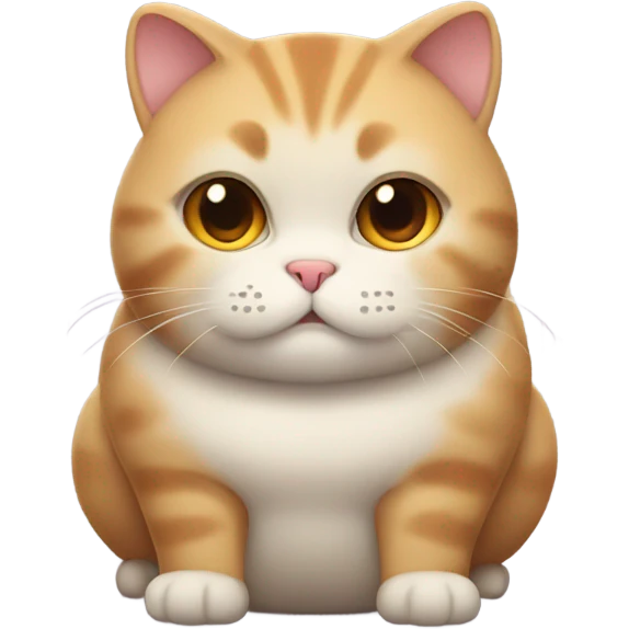 Fat cat emoji