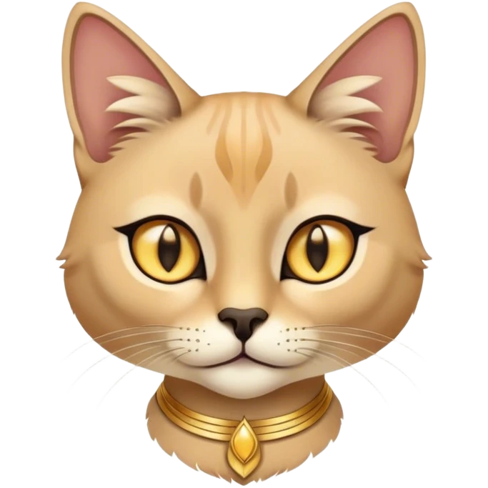cute Egyptian cat emoji