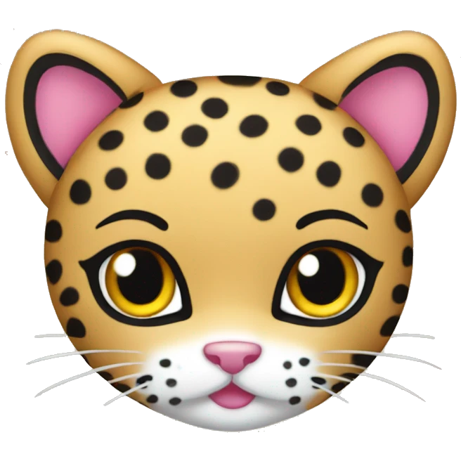 Hello kitty cheetah emoji