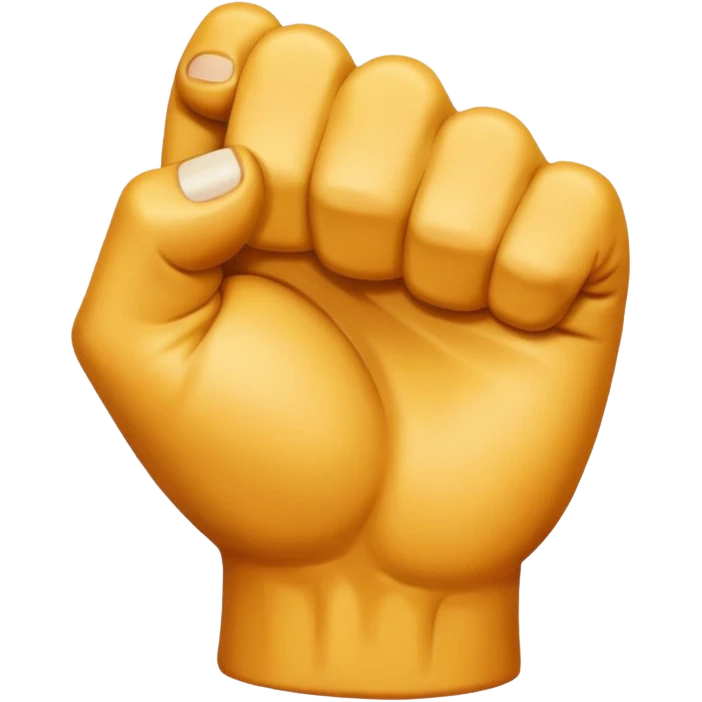back of veiny fist rearview emoji