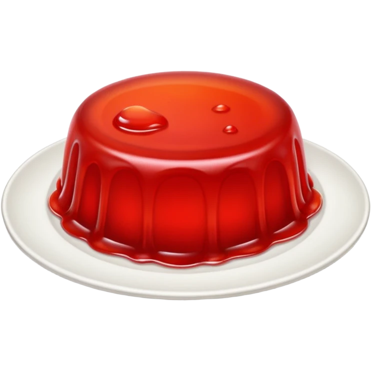 jelly on a plate emoji