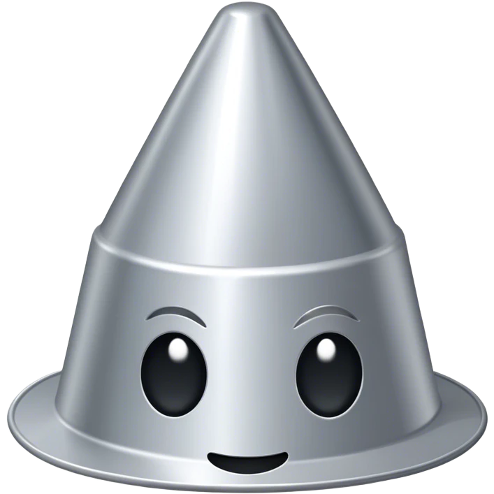 Tin foil hat emoji