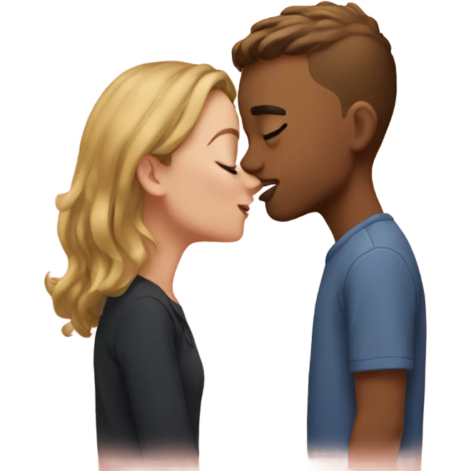 Bailee and Owen kissing emoji