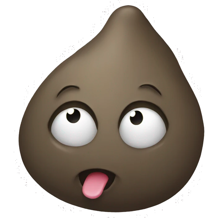 A cat poop emoji