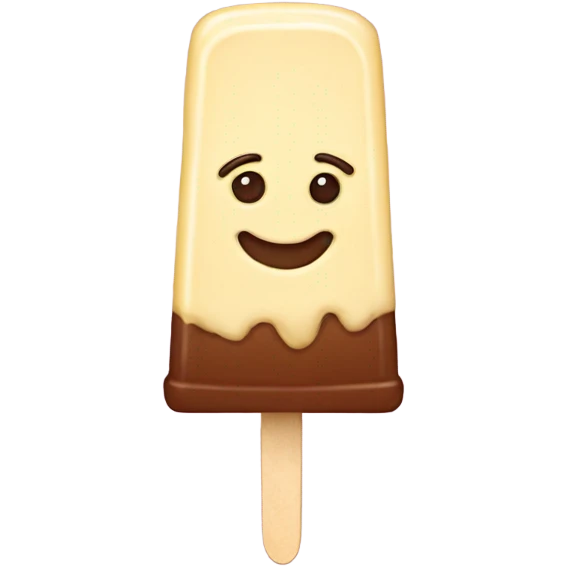 Cheesecake popsicle emoji