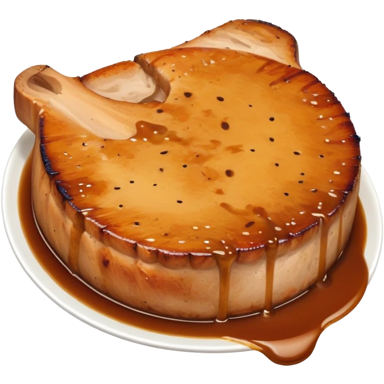 Pork chops and gravy  emoji