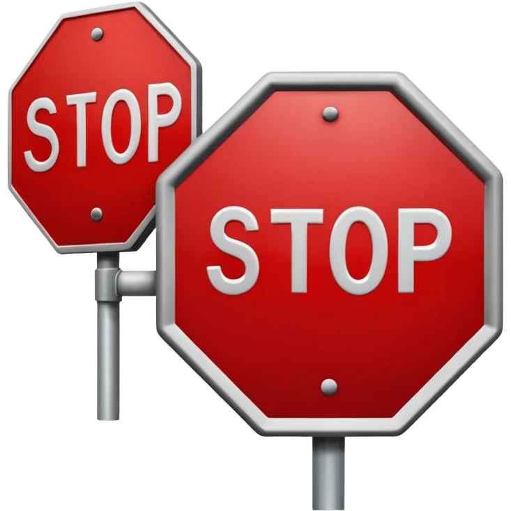 сгенерируй знак что запрещено водить emoji