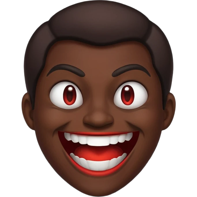 Evil laugh emoji