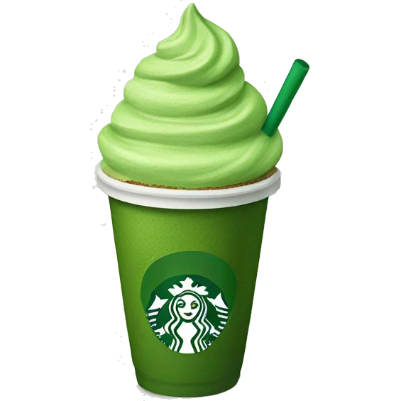 Matcha Starbucks  emoji