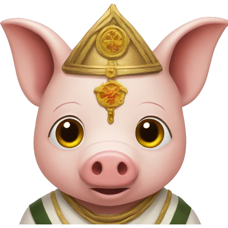 pig priest emoji