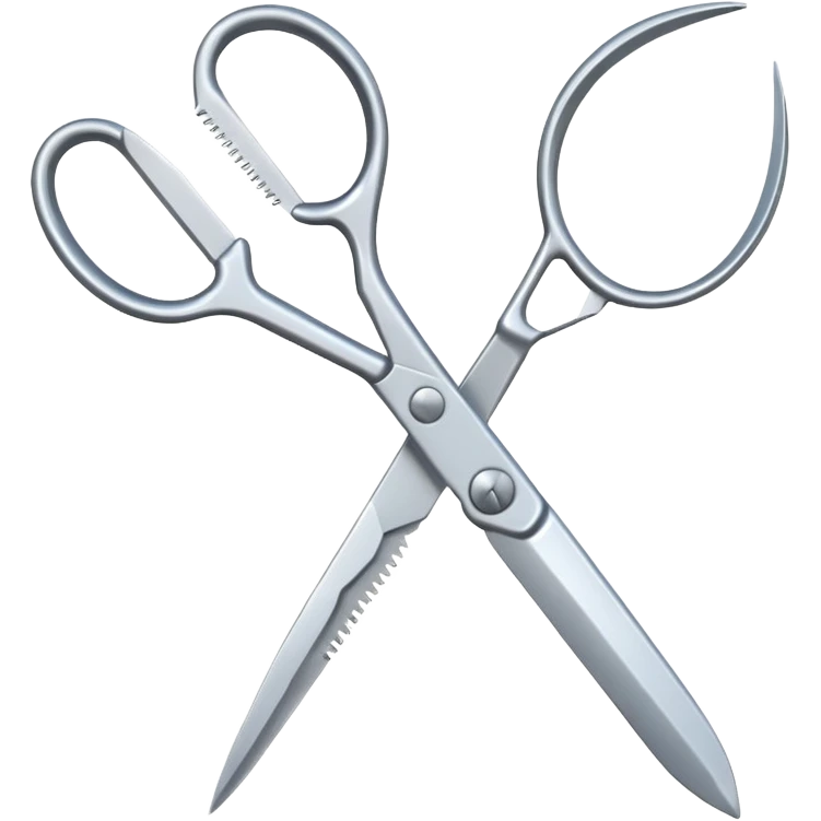White scissors emoji