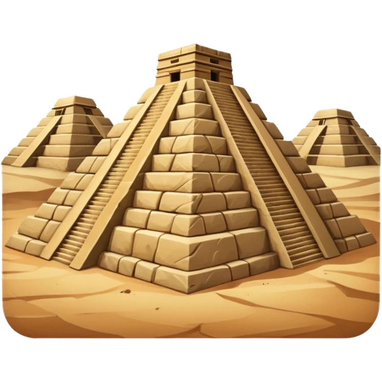 Mexican pyramid emoji