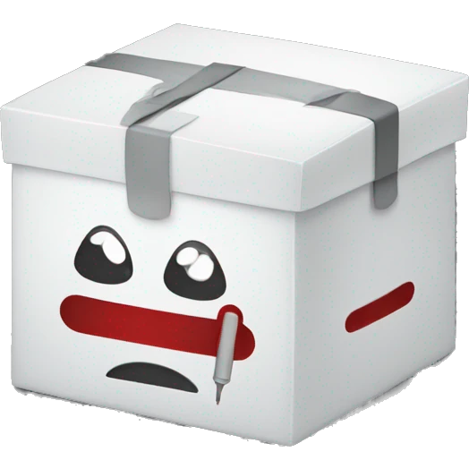 a box for a blood test emoji