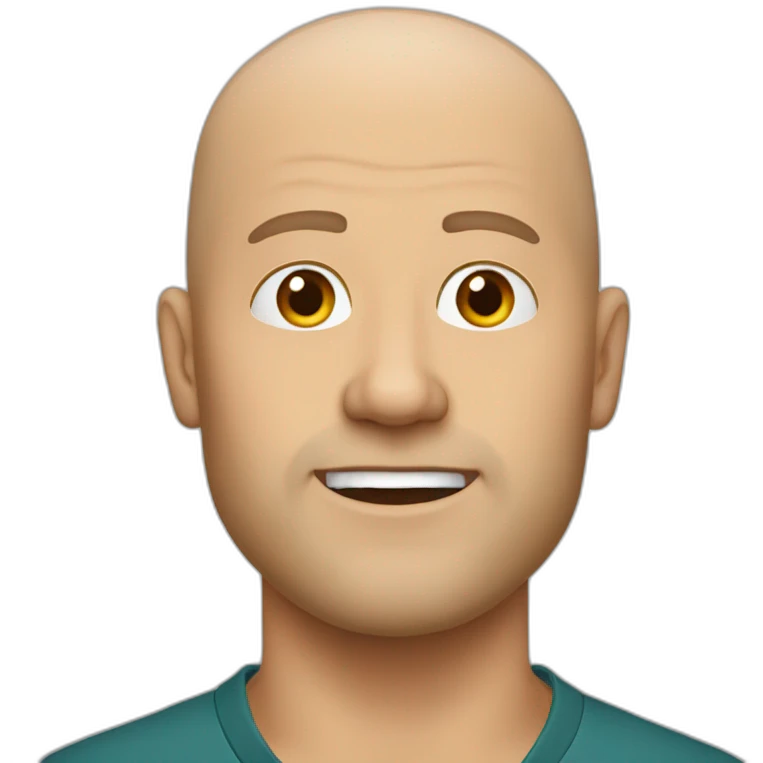 david goggin bald emoji