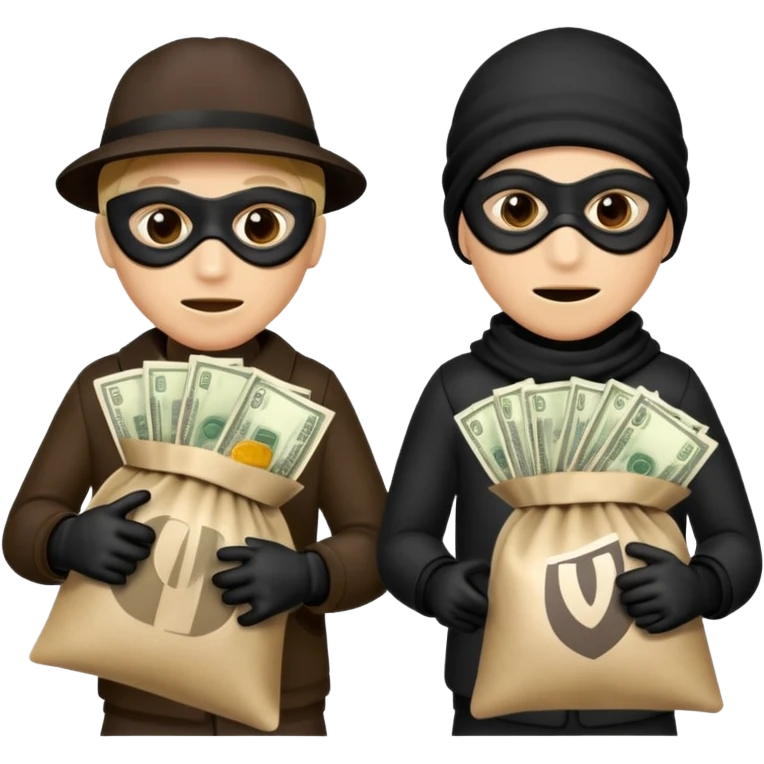 two robbers emoji