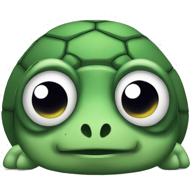 Sad turtle emoji