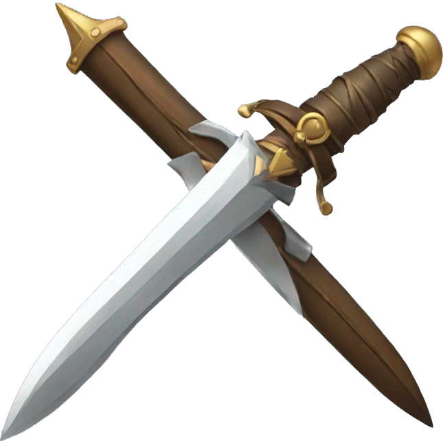 small old rogue dagger flying through the sky emoji