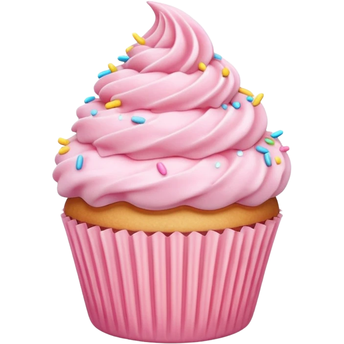 Pastel Pink Cupcake emoji