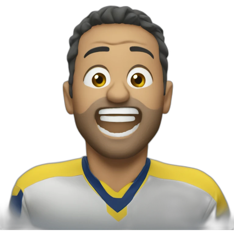 Hincha de Boca robando emoji