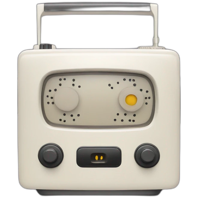 braun radio emoji