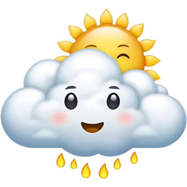 Sunny Cloud emoji