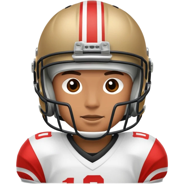 Flag football player  emoji